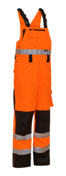 Hi-Vis Orange Bib & Brace