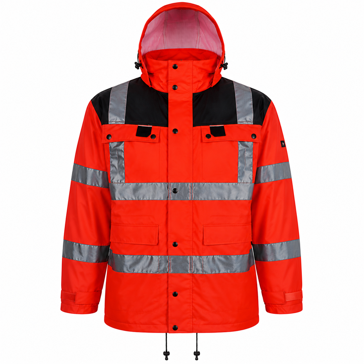Hi-Vis Red Shell Jacket